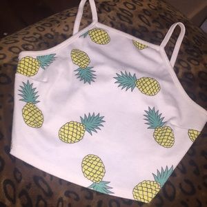 Pineapple Crop top